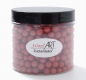 Preview: Sugar pearls large glitter red 140 g at sweetART-01