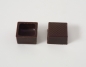 Preview: Karton - Schokoladenschalen eckig zartbitter von sweetART