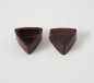 Preview: Karton - Schokoladenschalen dreieckig zartbitter von sweetART