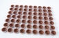 Preview: Karton - Schokoladenschalen rund Vollmilch von sweetART -1