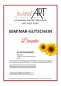 Preview: Pastry seminar gift voucher "Thank You" a sweetART