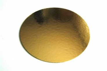 Gold cake discs lage 24 cm at sweetART