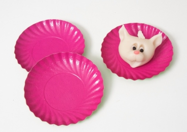 Pastry paper tartlet cup violett 9 cm 10 pieces at sweetART