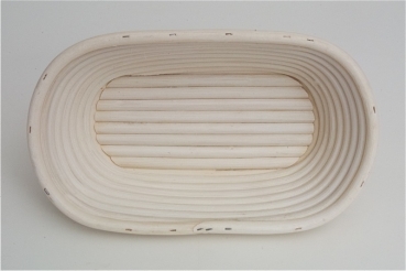 Bread dough improving basket oval 0,5 kg rattan at sweetART