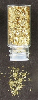 Goldflocken grob 1 g Essbar von sweetART
