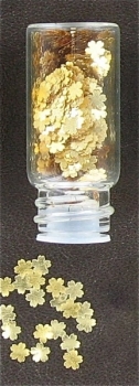 Gold Blüte 4 mm, 1000 Stk von sweetART