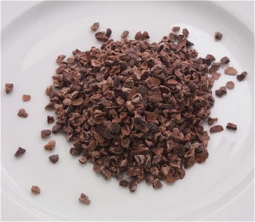 Cocoa beans, ground, roasted 100 g at sweetART