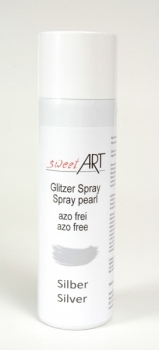 Glitter Pearl Spray Silver  at sweetART
