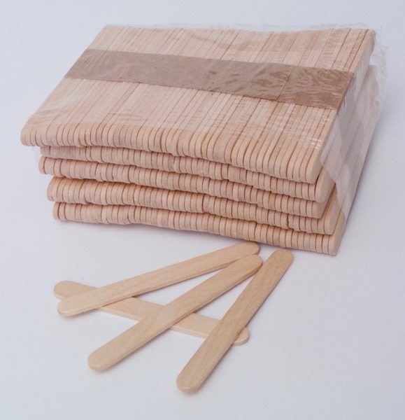 Wooden Lolly Sticks 50 pieces at sweetART