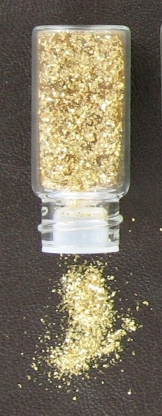 Goldflocken fein 3 g Essbar von sweetART