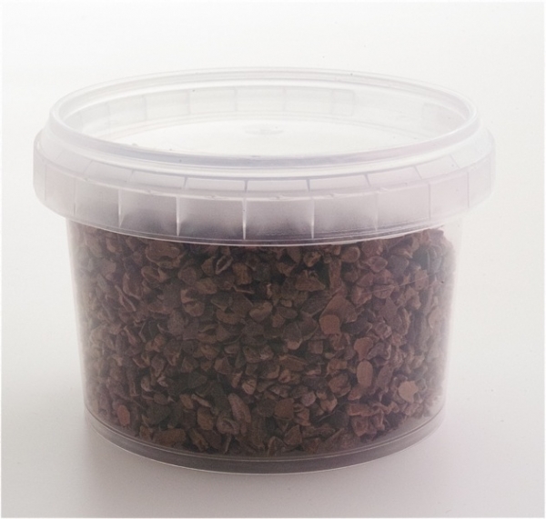 Cocoa beans, ground, roasted 100 g in box at sweetART