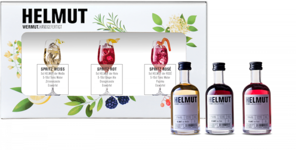 3 set-Vermouth HELMUT the white - rosé - red at sweetART (Photo Helmut Wermut GbR)-01