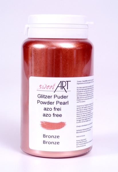 Glitzerpuder Bronze 25 g von sweetART