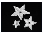 Five Petal Flower Cutter pointed 3-pieces