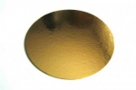 Gold Tortenunterlage 24 cm 10 Stück