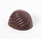 Pralinenform - Schokoladenform Spiral oval