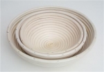 Bread baking mould round rattan for 0,5, 1 kg and 2 kg bread