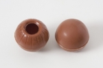 63 Stk. Schokoladentrüffel Hohlkugeln - Pralinen Hohlkörper Vollmilch